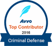 Avvo Top Contributor 2016 (Criminal Defense) Avvo Top Contributor 2016 (Criminal Defense)